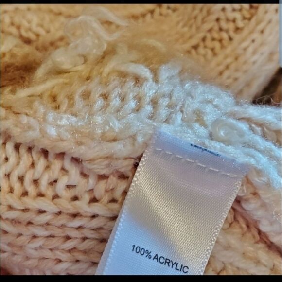 Cupio Long Sweater Cardigan Duster XL Open Wrap Bell Sleeve Aztec Boho Fairy - Picture 6 of 7